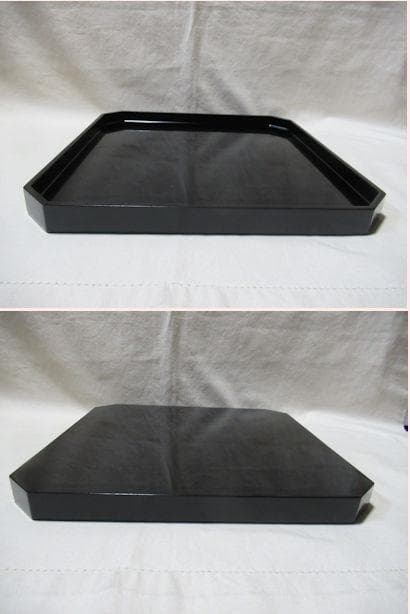 輪島塗　茶懐石膳　角切５客　共箱