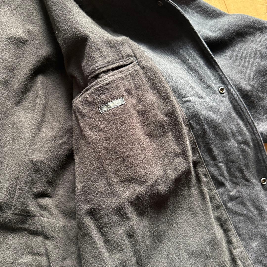 極美品 SIZE 2 COMOLI デニムレザーワークジャケット 25AW