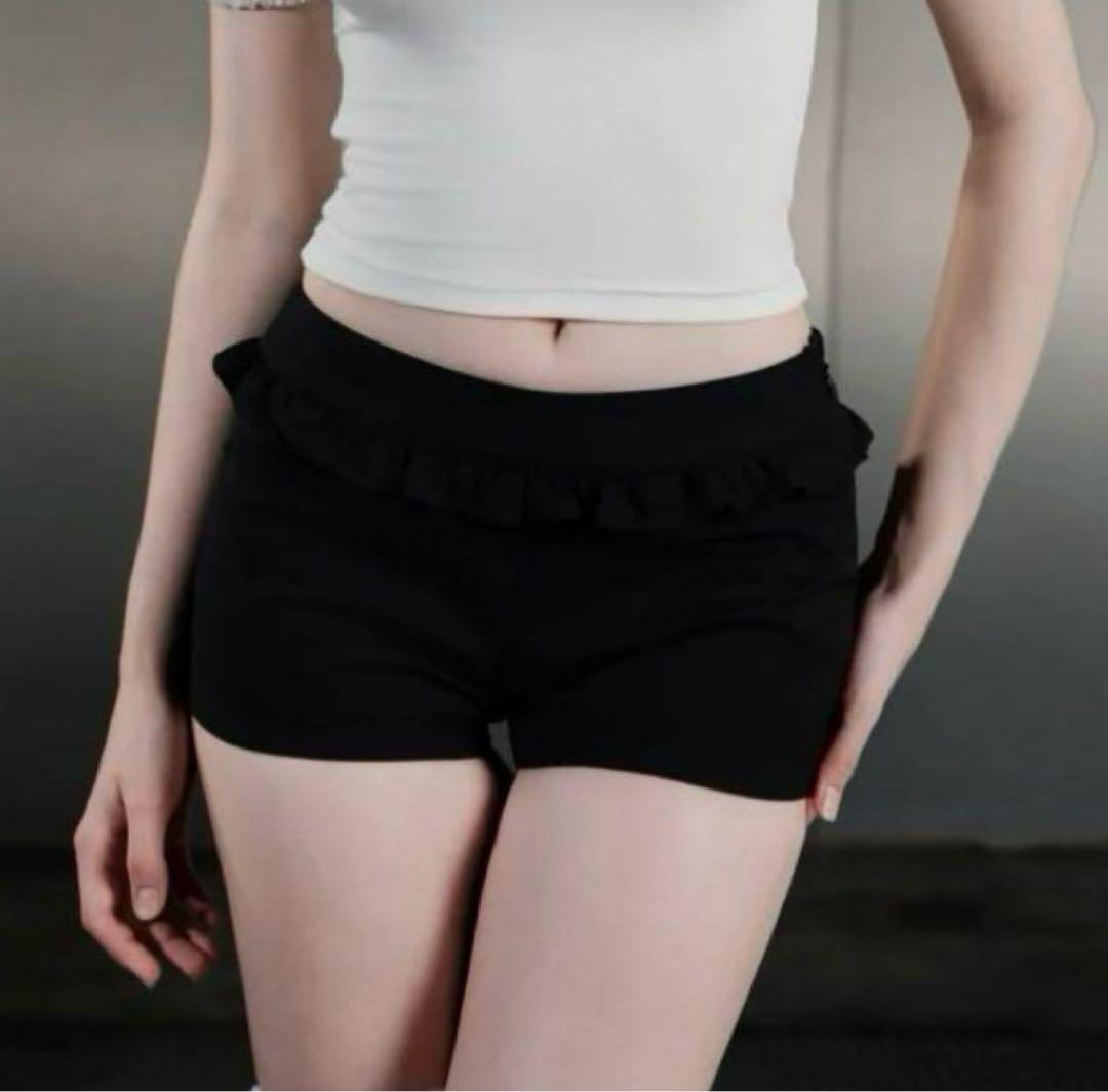 ANDWANG Frill belt mini pants コンビニ支払い❌