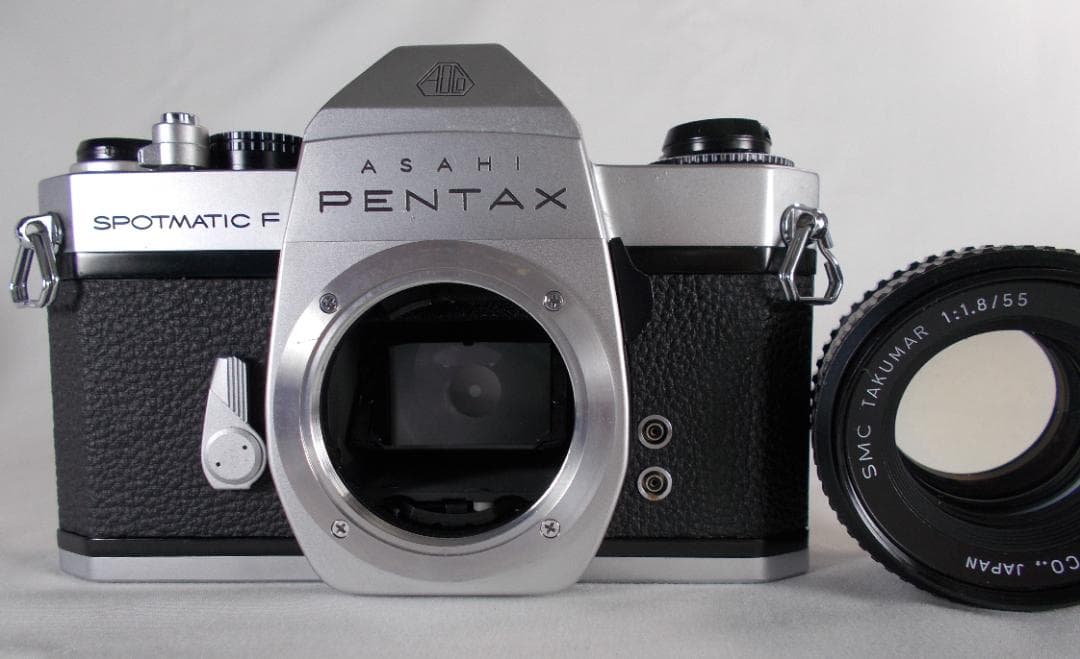 フィルムカメラ 整備済　Pentax SPF + レンズ f/1.8　K282
