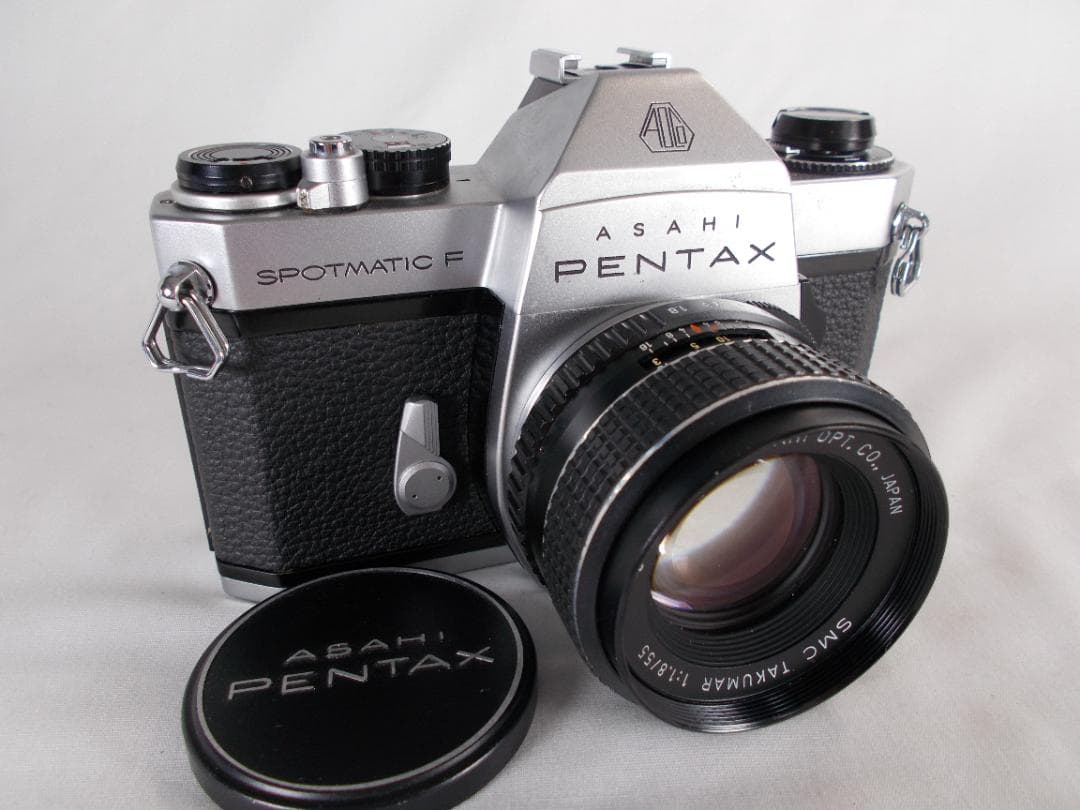 フィルムカメラ 整備済　Pentax SPF + レンズ f/1.8　K282