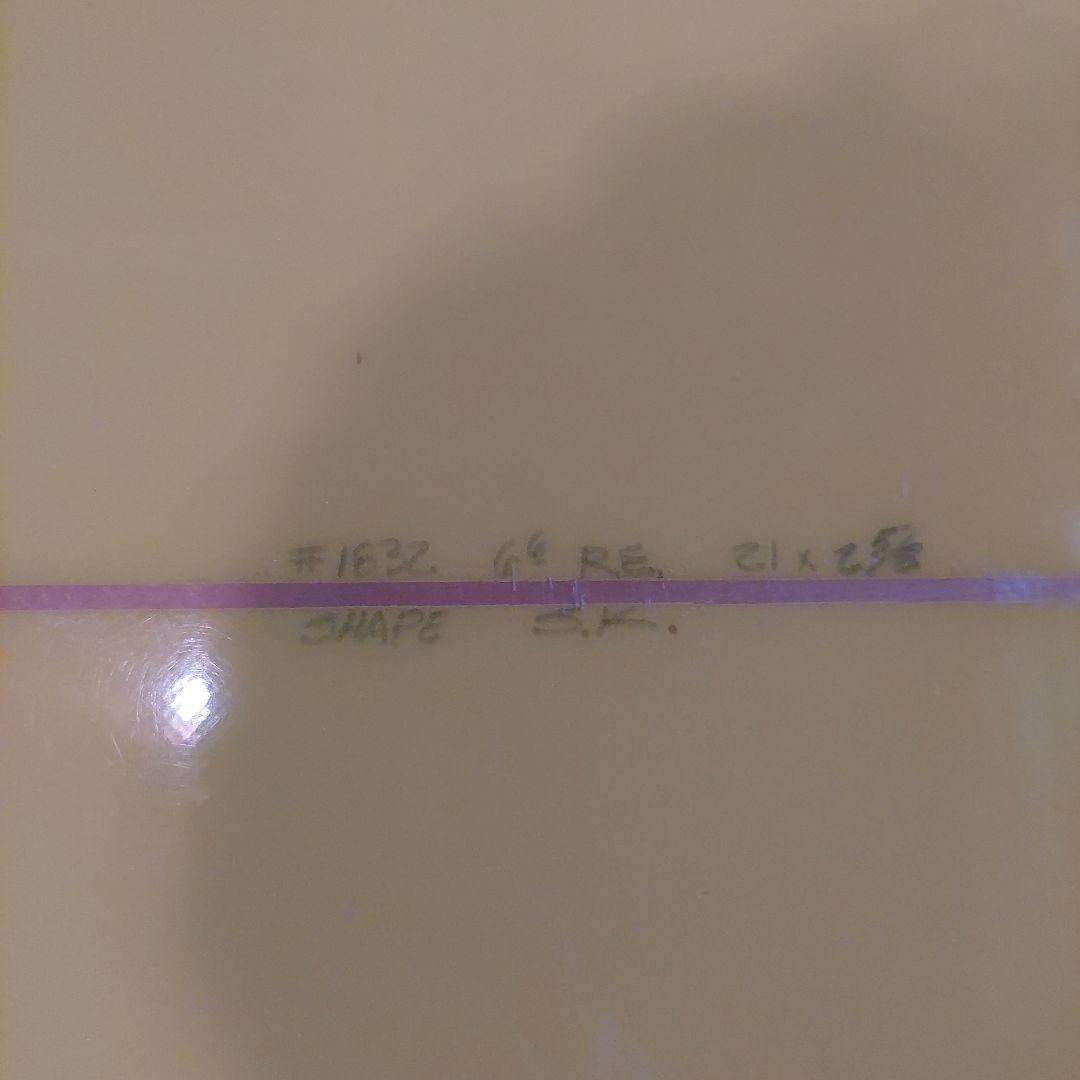 WINDANSEA ロングボード 6.6フィート グリーン/イエロー