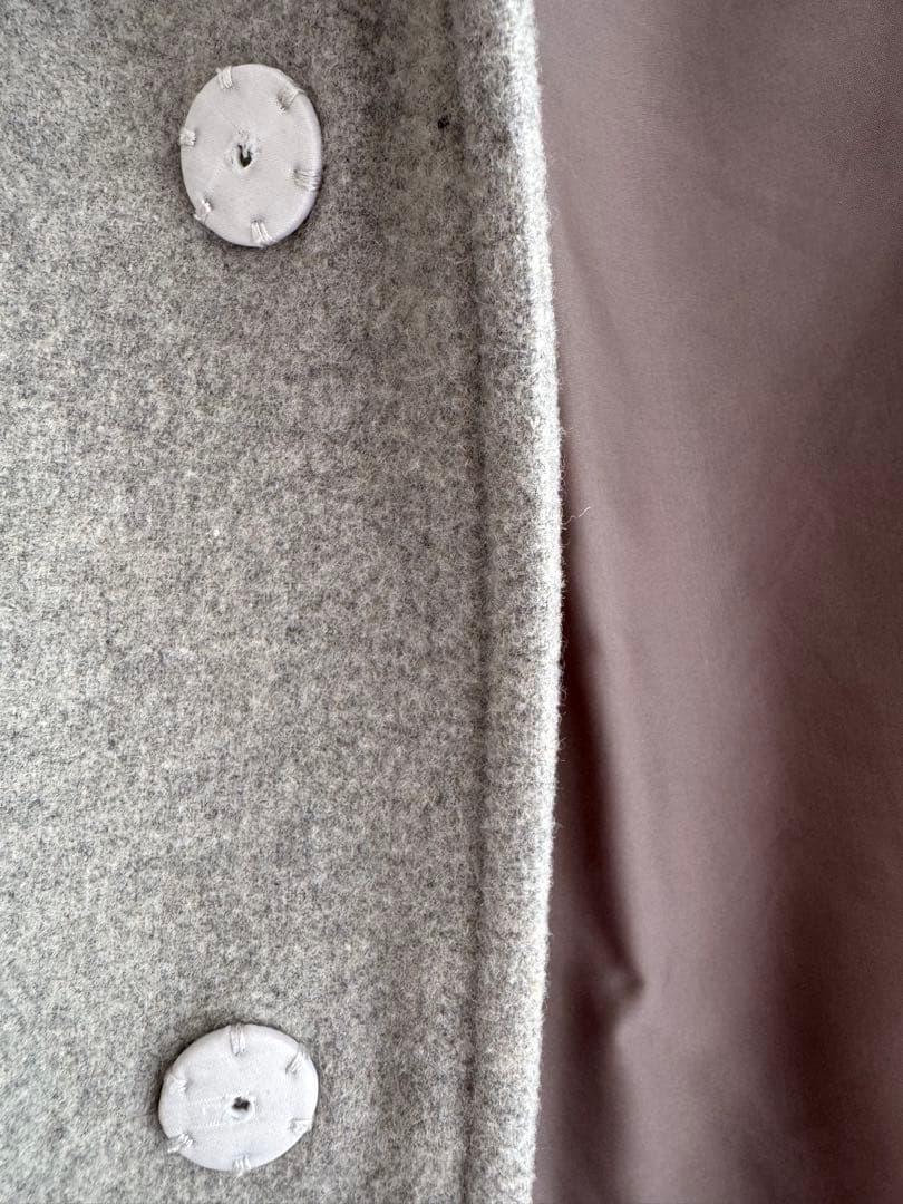 ワイズ　Y's ヨウジヤマモト　オーバーサイズ フード付き ロングコートウール