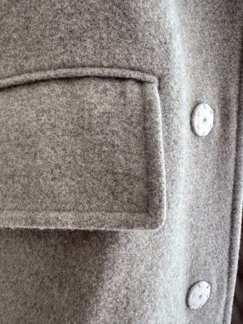 ワイズ　Y's ヨウジヤマモト　オーバーサイズ フード付き ロングコートウール