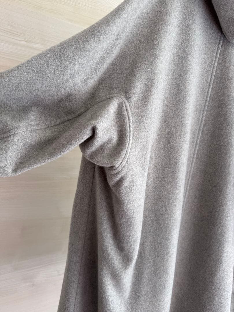 ワイズ　Y's ヨウジヤマモト　オーバーサイズ フード付き ロングコートウール