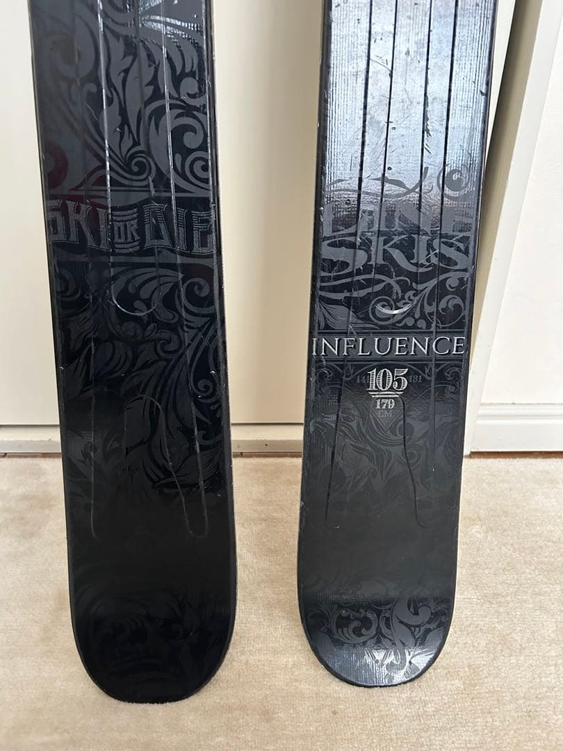 ライン Line インフルエンス105 179cm バロン　おまけG3スキン