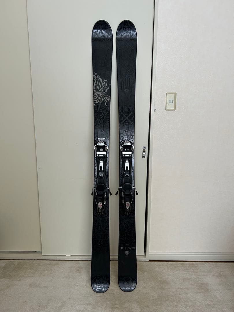 ライン Line インフルエンス105 179cm バロン　おまけG3スキン