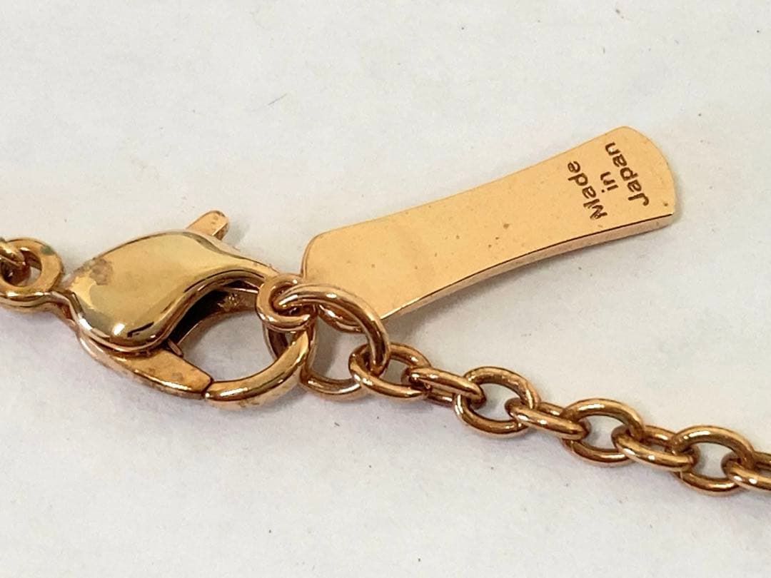 RAN×KANGOL REWARDコラボネックレス　ゴールド