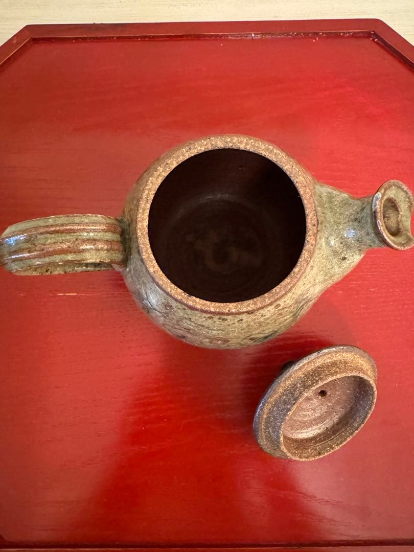 イムサエムさんの急須 陶器製花模様緑茶ポット
