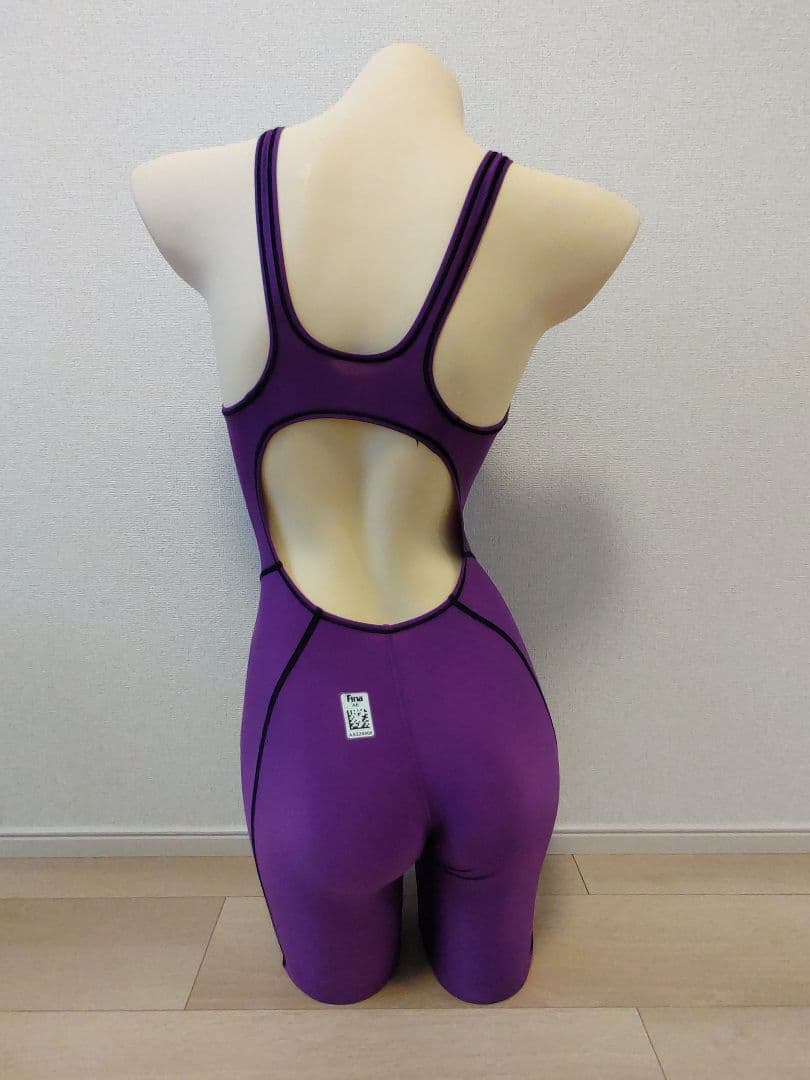 競泳水着 アシックス パープル SPURTeX Ｍサイズ