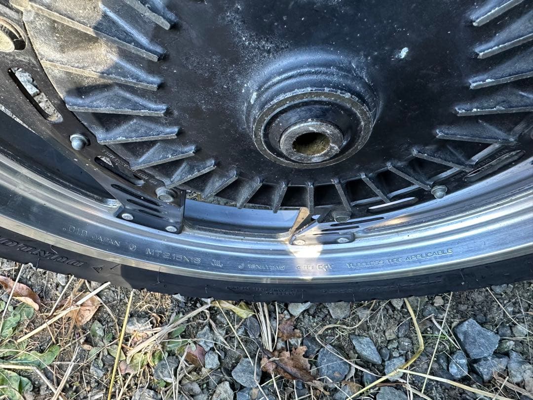 CBX2型前後ホイール