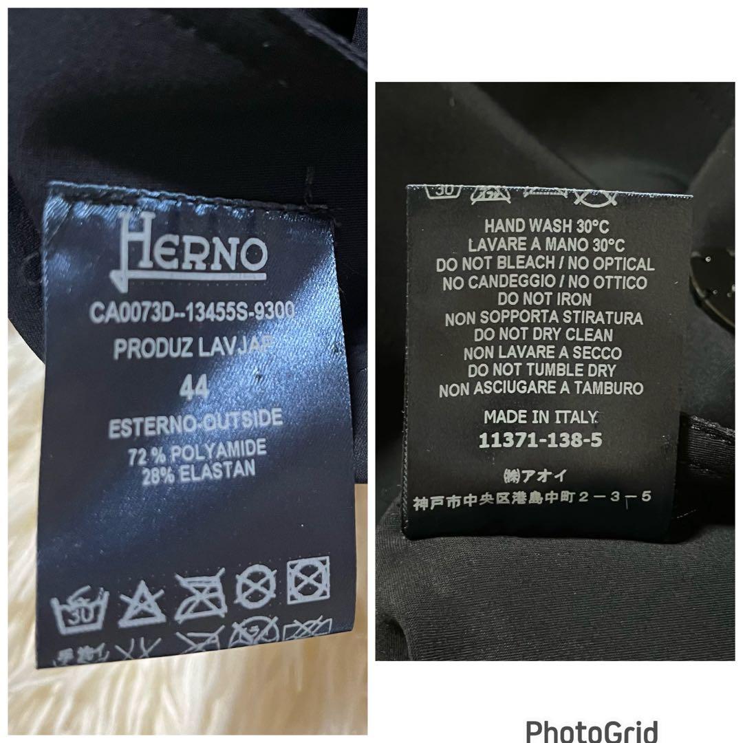 HERNO ヘルノ ストレッチコート スプリング NAVY