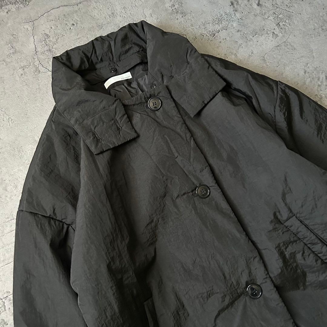 美品✨AUNT MARIES 3WAY 軽量 ロング中綿オーバーサイズコート 黒