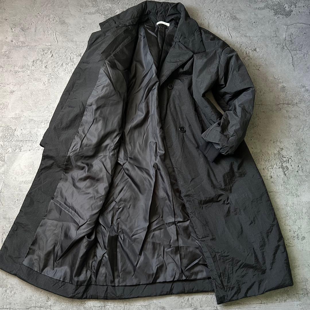 美品✨AUNT MARIES 3WAY 軽量 ロング中綿オーバーサイズコート 黒