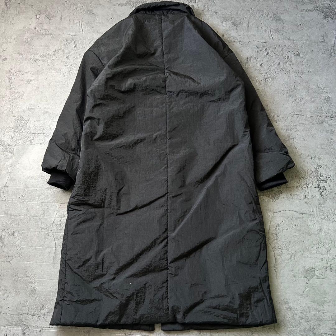 美品✨AUNT MARIES 3WAY 軽量 ロング中綿オーバーサイズコート 黒