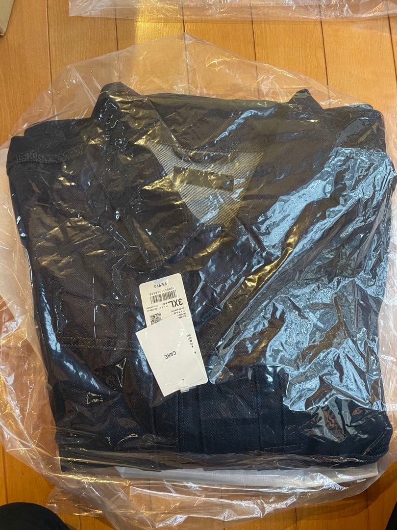 ユニクロ　デニムトラッカージャケット　3XL 68blue 大戦モデル