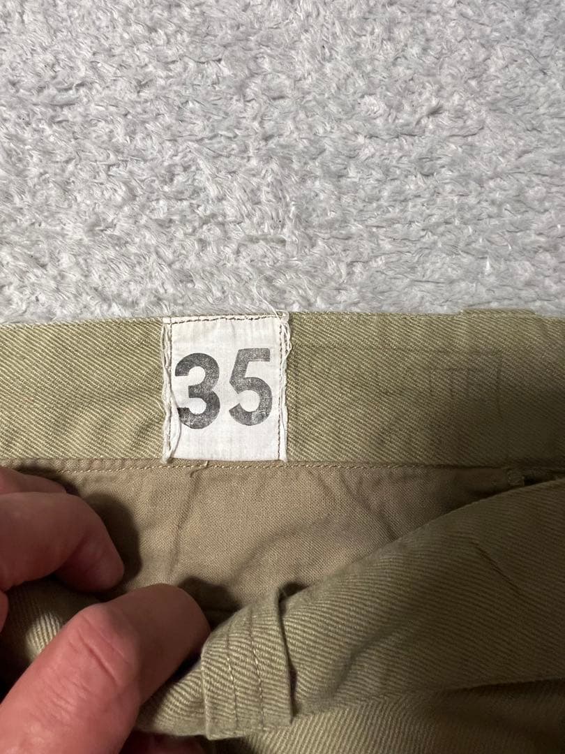 フランス軍　M52 チノパン サイズ35