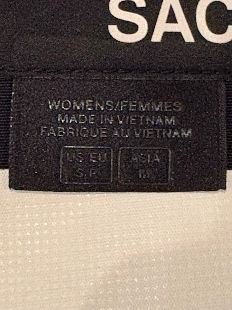 Sacai North Face ロングコート Black