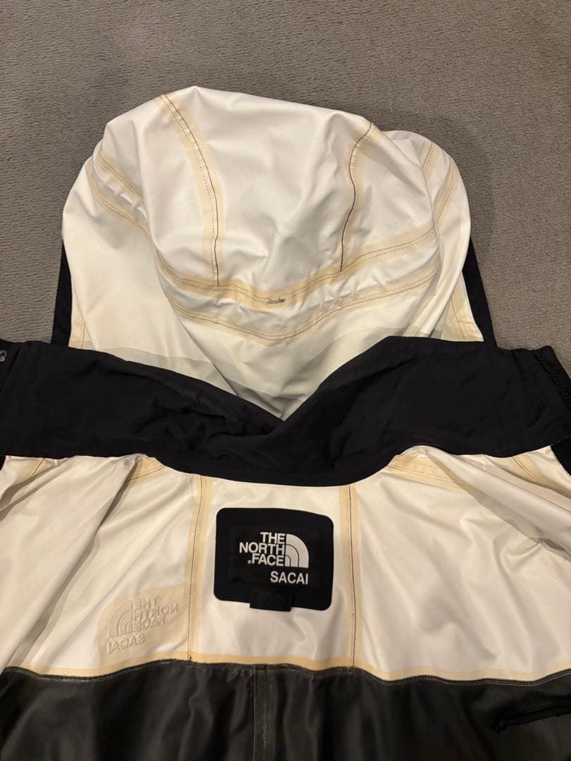 Sacai North Face ロングコート Black