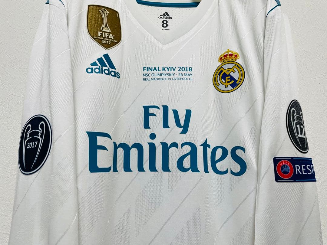 レアルマドリード　17/18 ロナウド　ユニフォーム　選手支給品