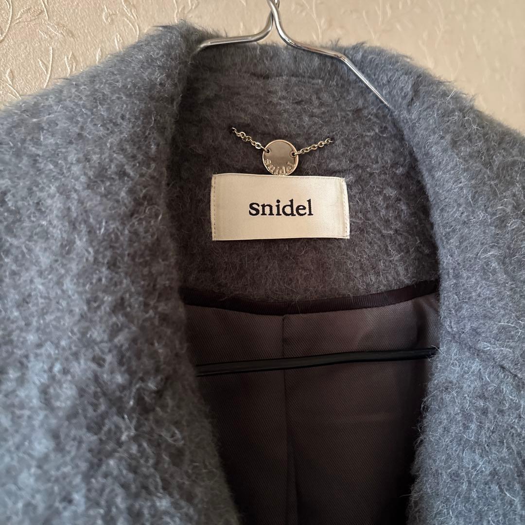きっき◆SNIDEL◆定価26400円 アルパカ混 コクーンシャギーコート