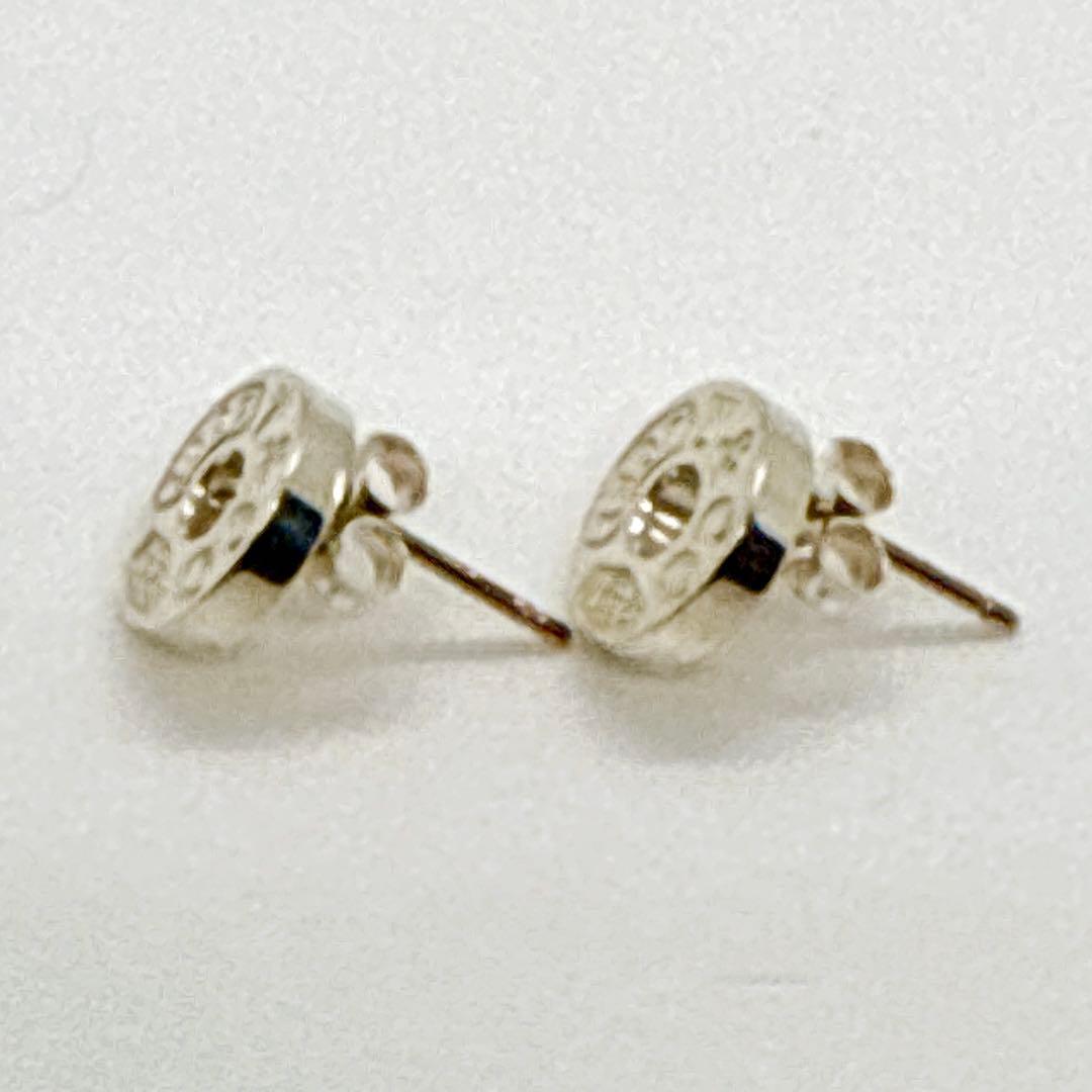 【美品 社外キャッチ】Tiffany&Co. サークル 1837 ピアス
