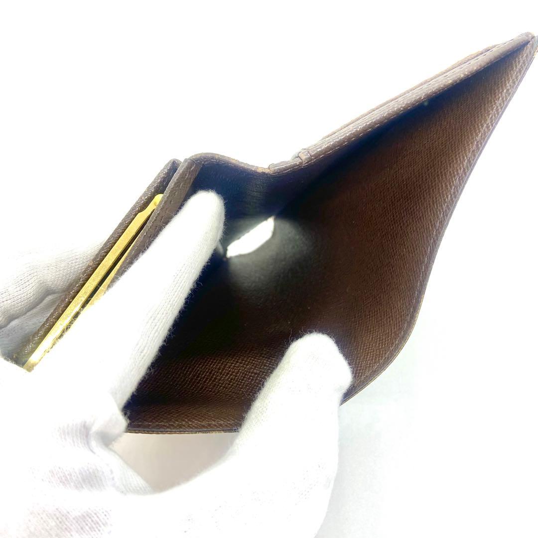 ルイヴィトン ダミエ ポルトフォイユ　ヴィエノワ がま口　財布