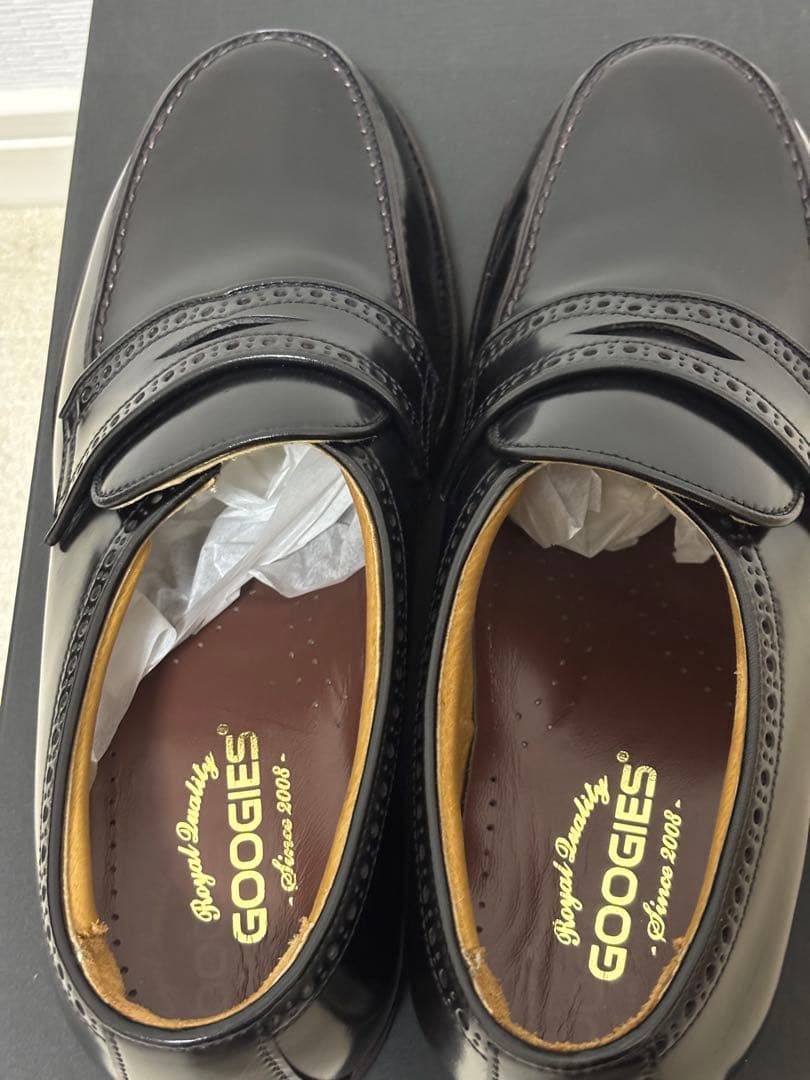 フラッドヘッド　GOOGIES コードバン　ローファー　6ハーフ　24.5 ⑦