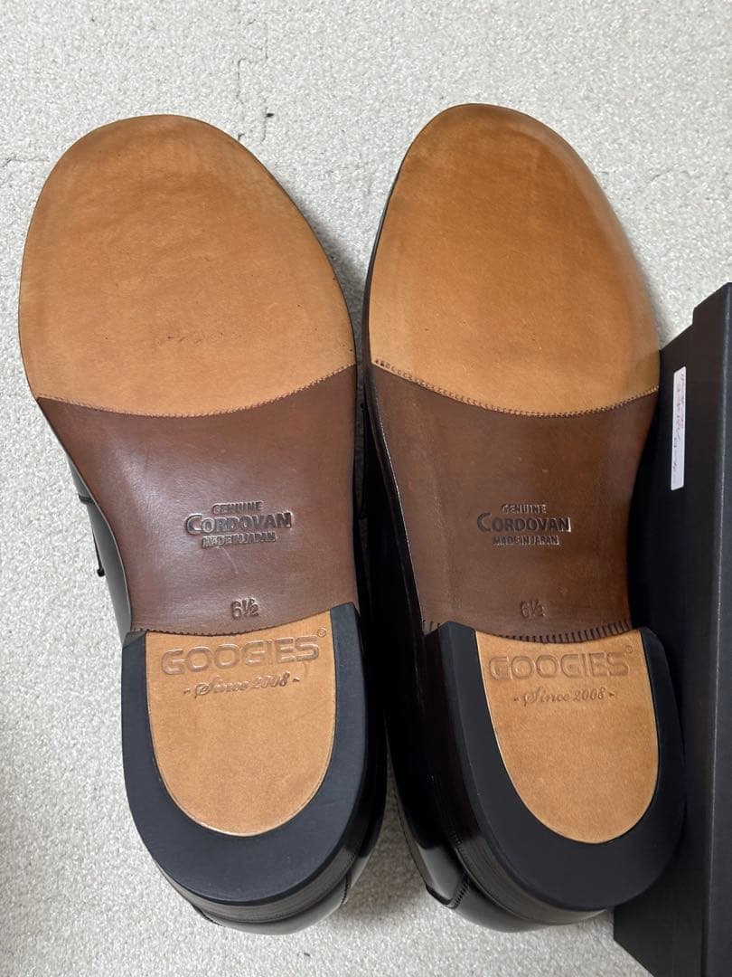 フラッドヘッド　GOOGIES コードバン　ローファー　6ハーフ　24.5 ⑦