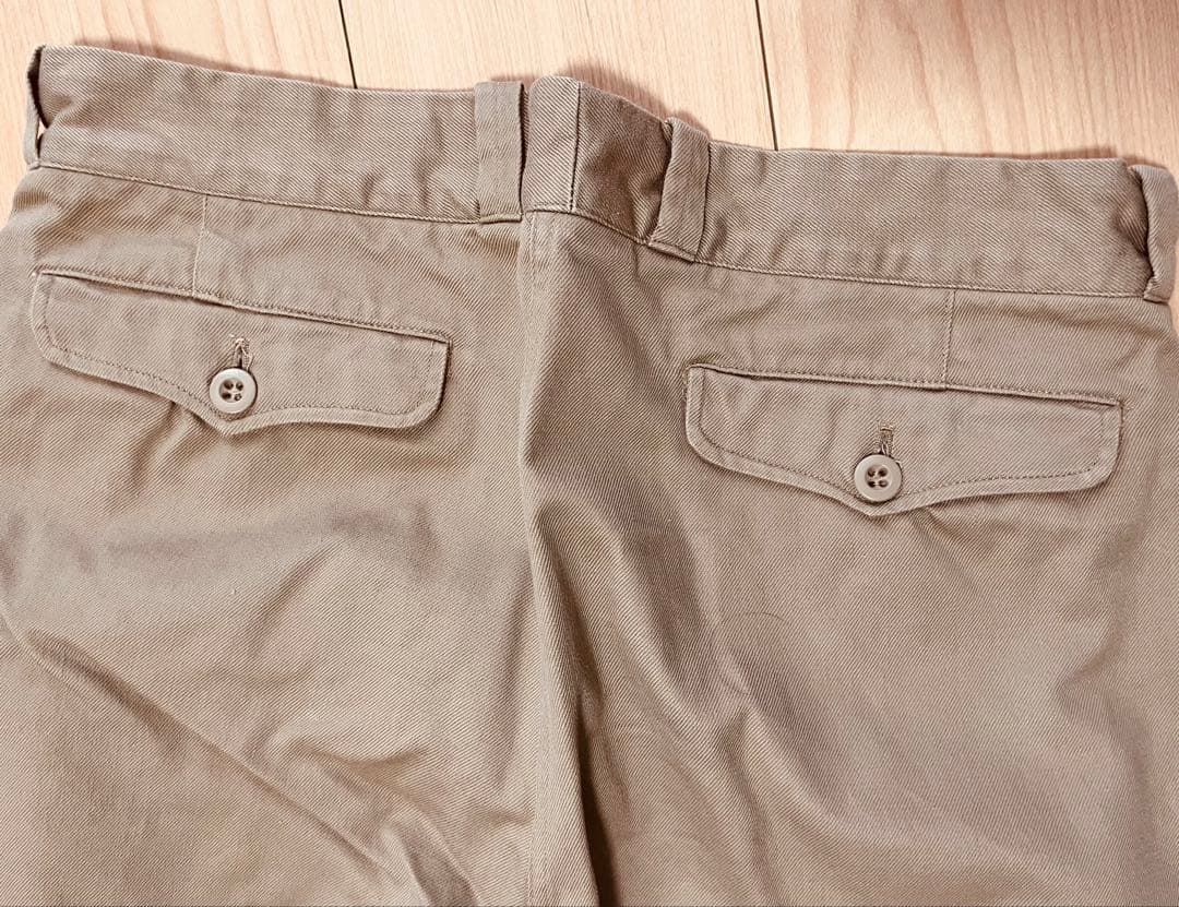 まっつん　フランス軍　1960〜 M52 チノパンツ 後期　サイズ34