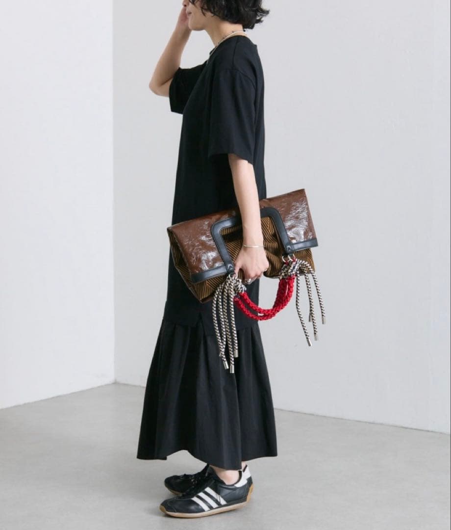 新品未使用☆イアパピヨネ☆ MTAミックストートバッグ ＜A4サイズ対応＞