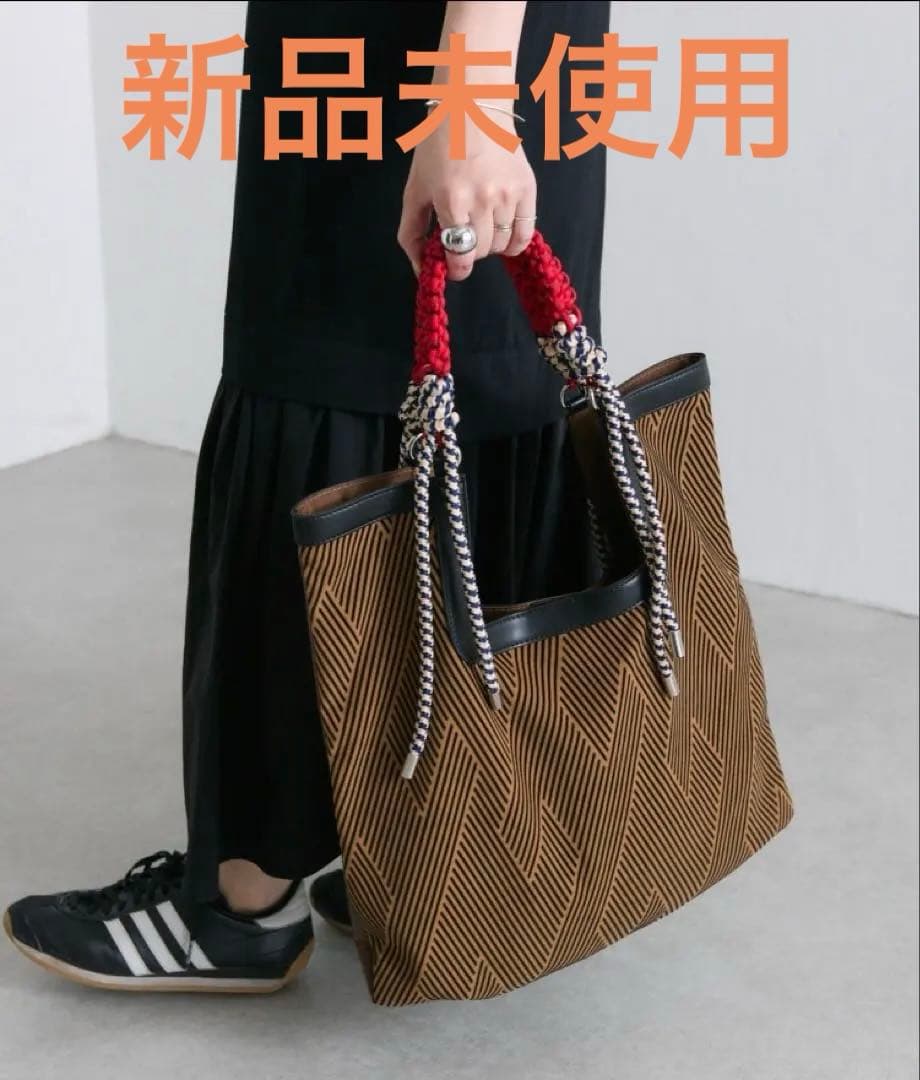 新品未使用☆イアパピヨネ☆ MTAミックストートバッグ ＜A4サイズ対応＞