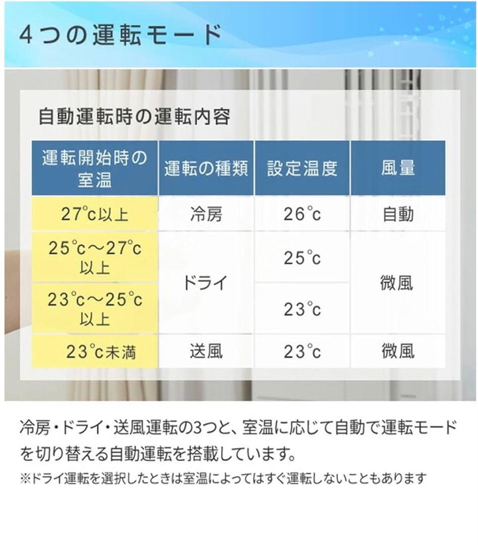 コロナ ReLaLa ウインド冷専エアコン 1.6kW CW-1821(W)