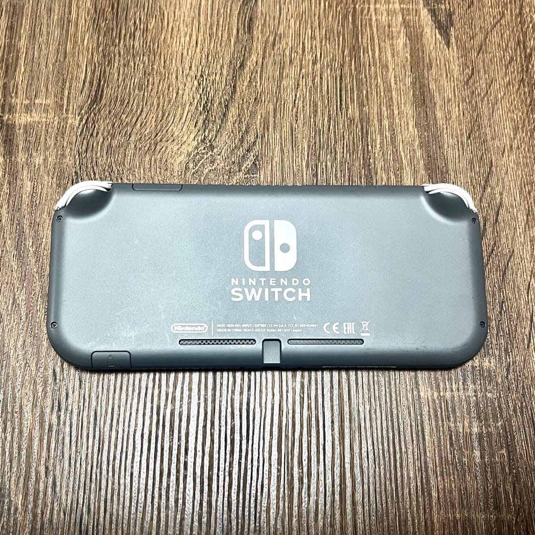 【美品】Nintendo Switch Lite グレー　あつまれどうぶつの森