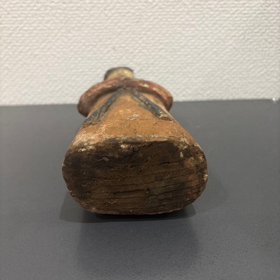 400年前の韓国人　木製　木彫