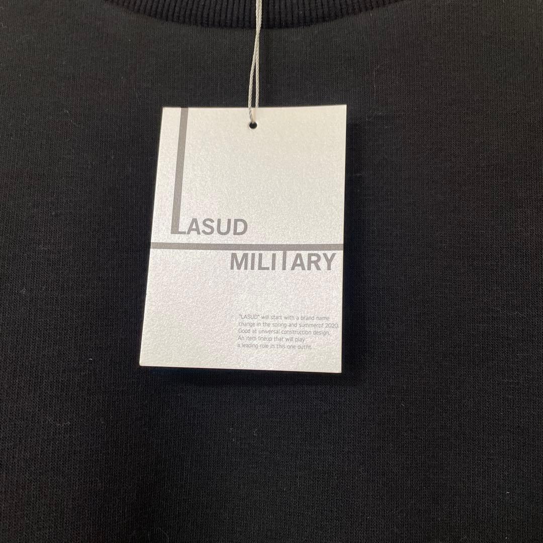 スコットクラブ ヤマダヤ　LASUDMILITARY ブラック トレーナー