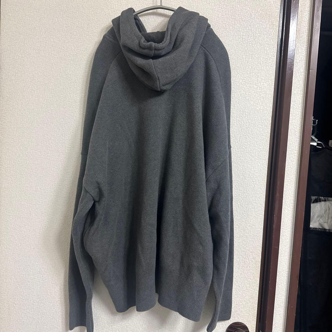 【tomo】Deuxieme smooth HOODY PULLOVER
