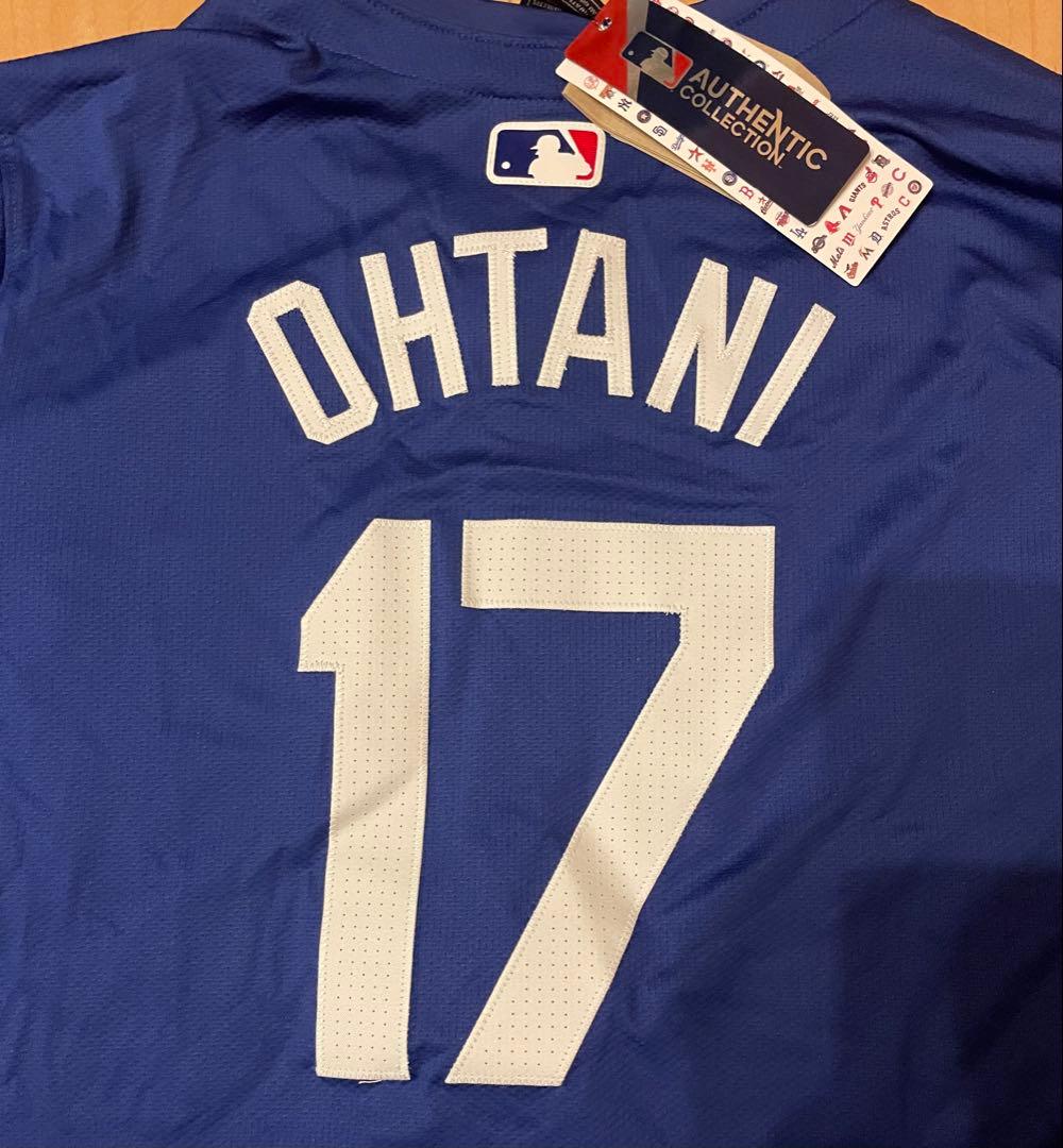 MLB 大谷翔平 ドジャース　ユニホーム　エリートジャージ　WS優勝ワッペン付