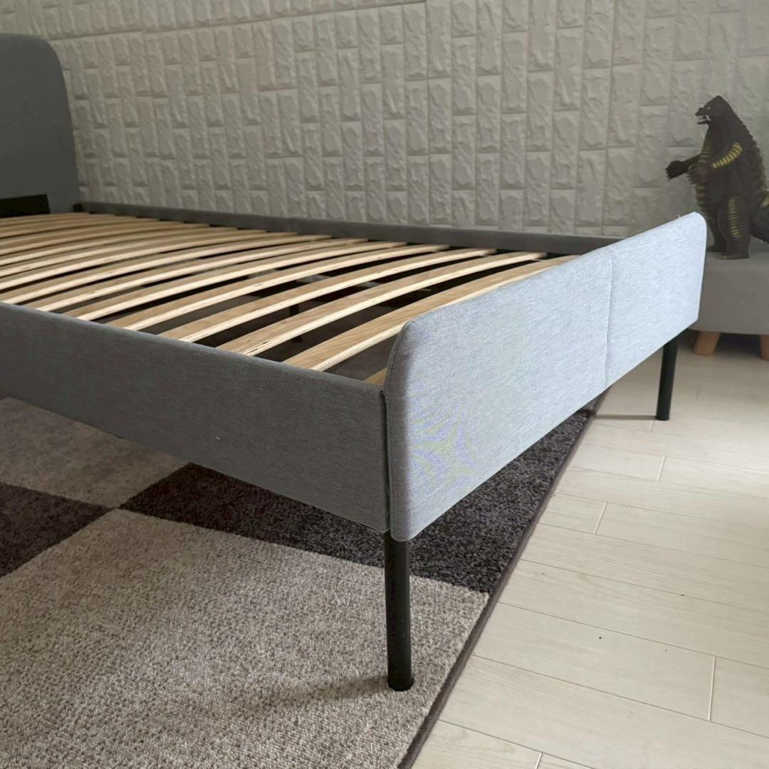 地域限定配送無料✨IKEA シングルベッド　美品　一人暮らし