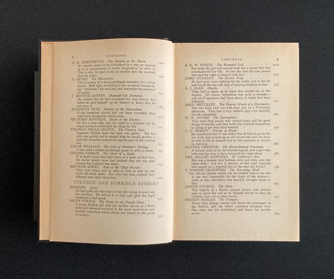 No.687『（英文）ミステリー小説傑作50選』アガサ・クリスティ、ポー他