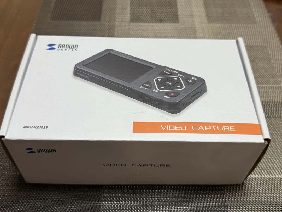 サンワサプライ　ビデオキャプチャーボックス 400-MED1029 デジタル化