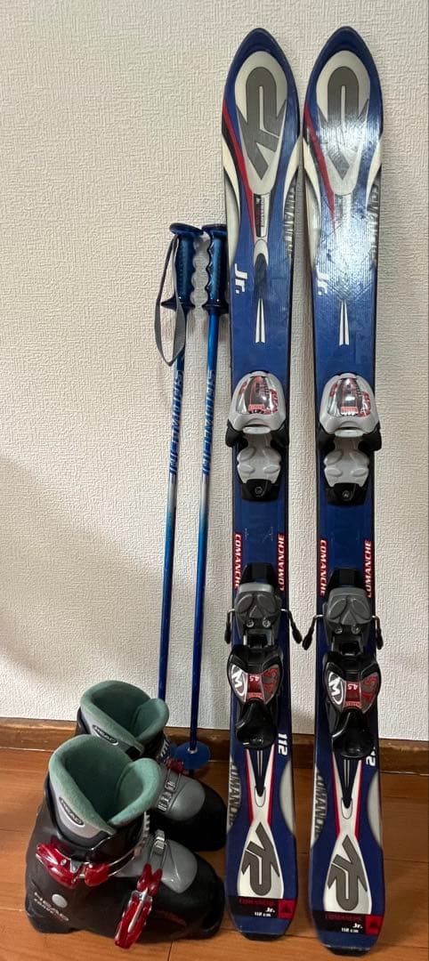 K2 Jr. スキーセット 112cm ブーツ21-21.5cm