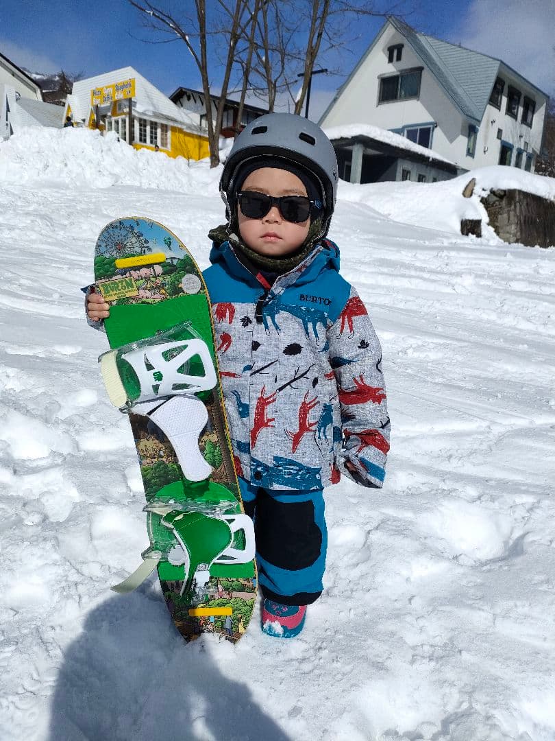 6点 Burton一式 (ウェア上下、板、バイン、ブーツ、バラクラバ)