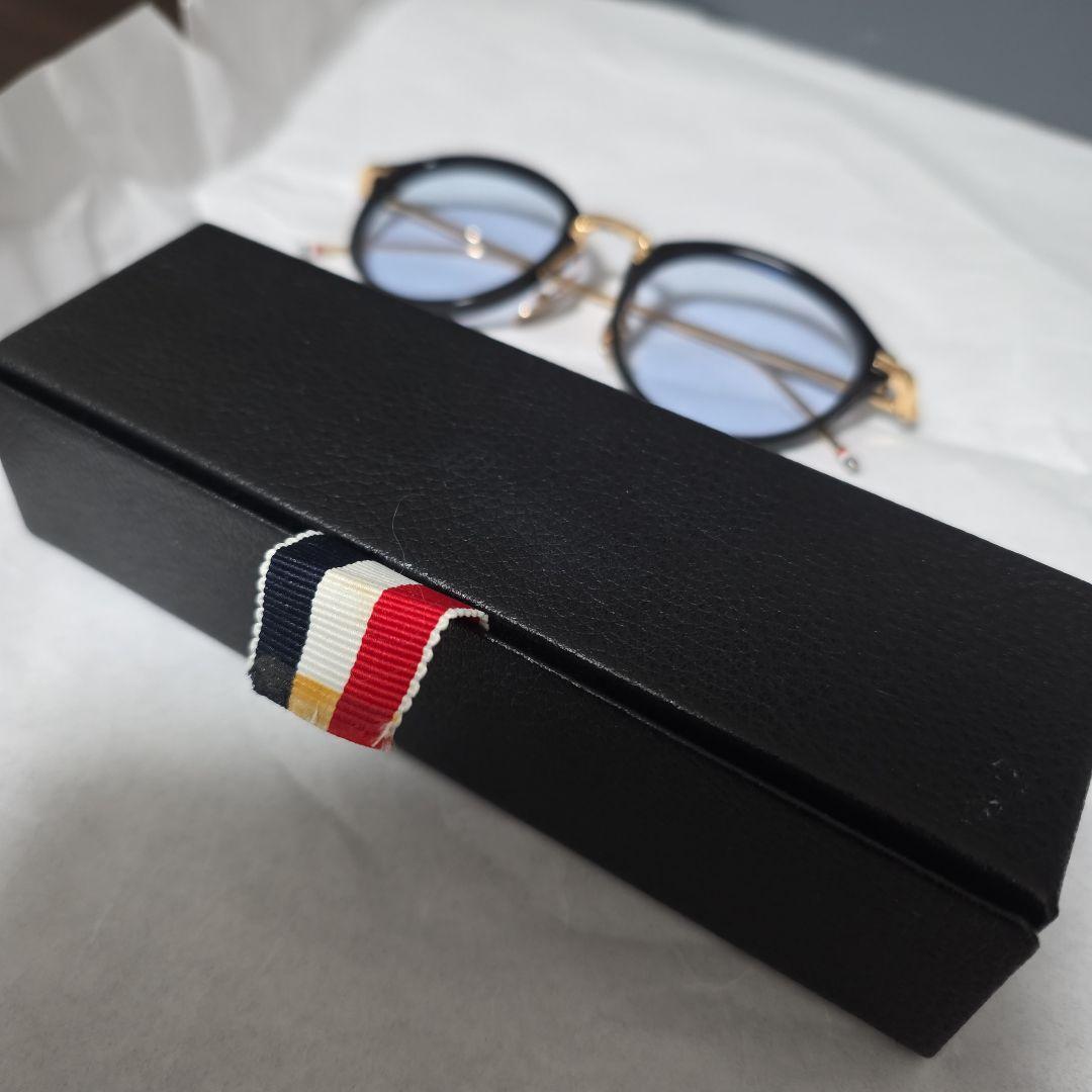 小物 THOM BROWNE TB-011-A-BLK-GLD-49