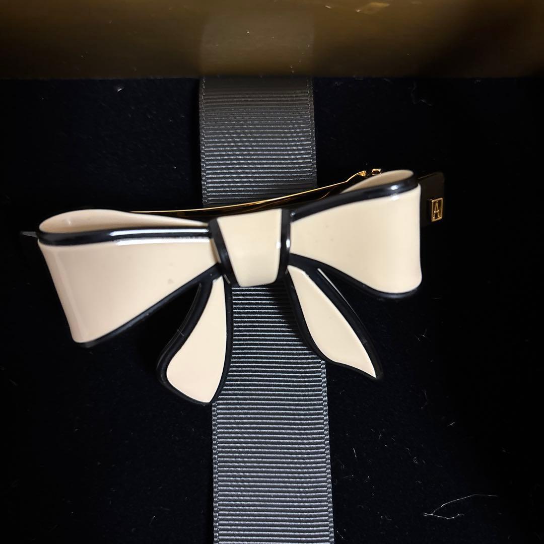 【新品】ALEXANDRE DE PARIS リボン型ヘアピン