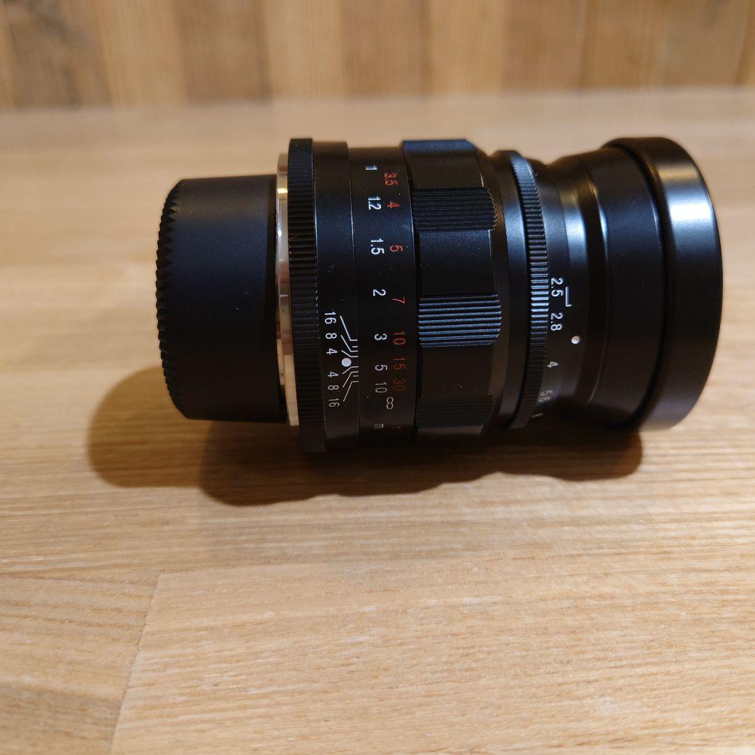 Voigtländer 75mm F2.5 レンズ