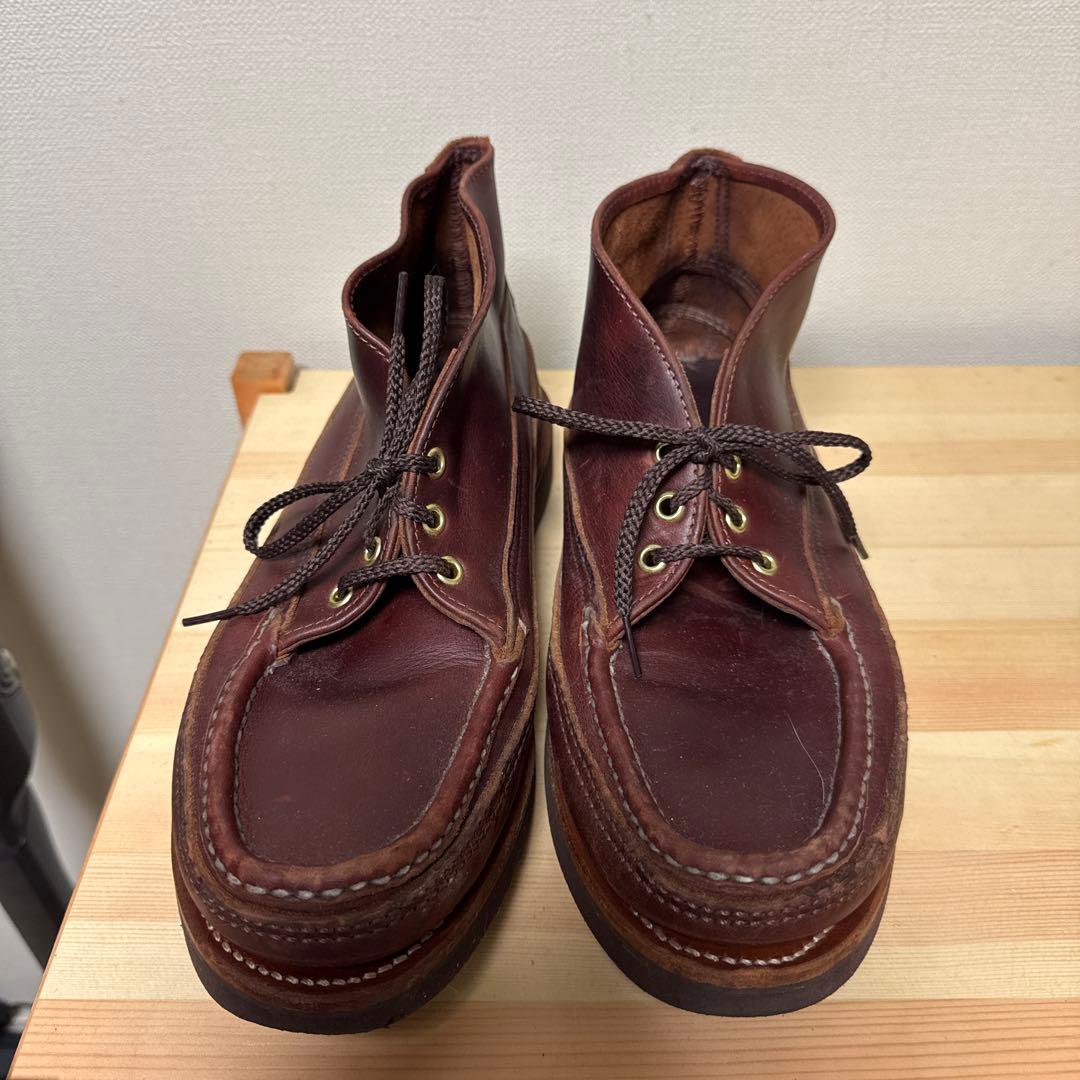 Russell Moccasin 946 D44 ブラウン ワークブーツ