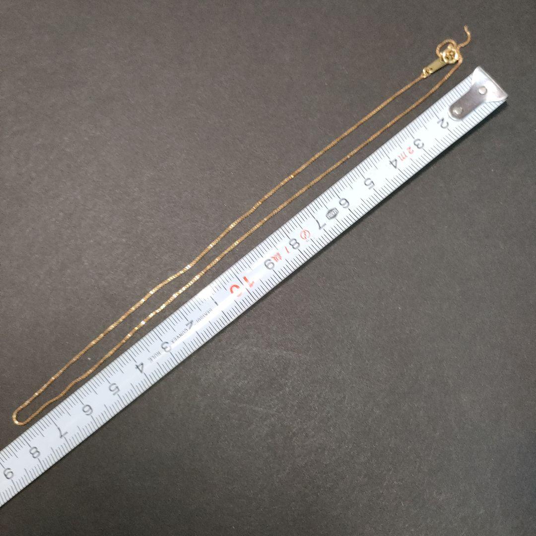 K１８　ゴールド　ネックレス　1.9g　刻印有り