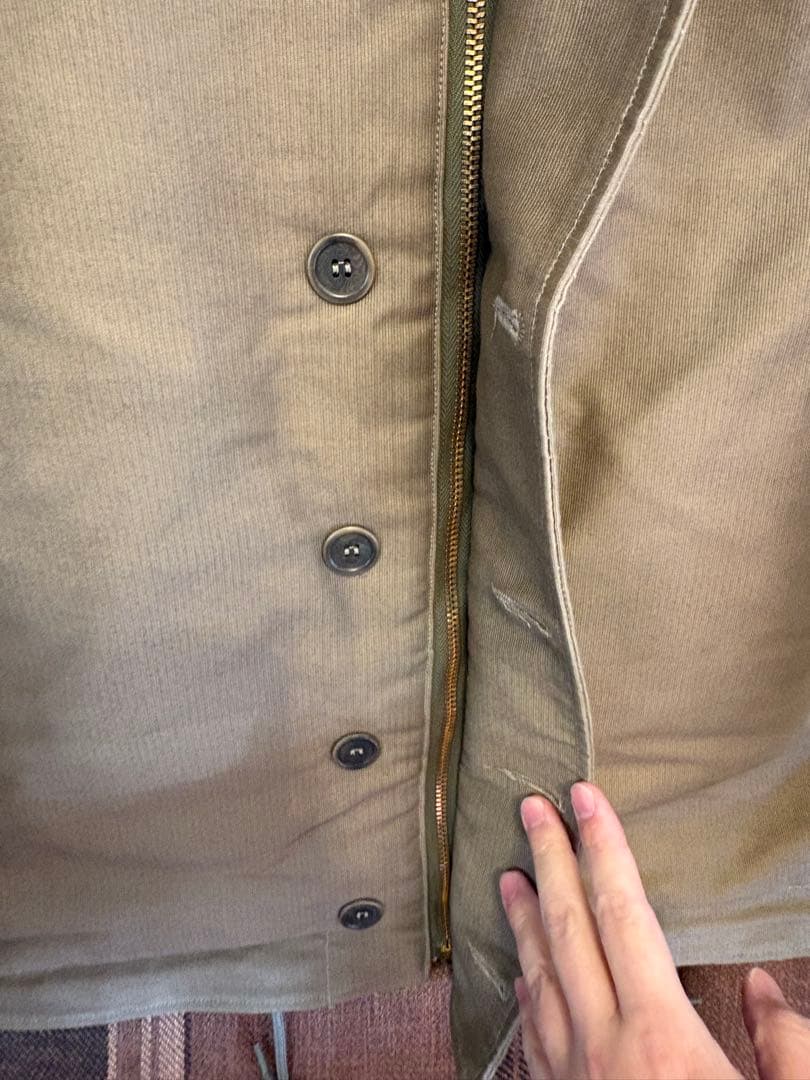 めんつゆさん専用　WAREHOUSE ウエアハウス N-1 KHAKI 1945