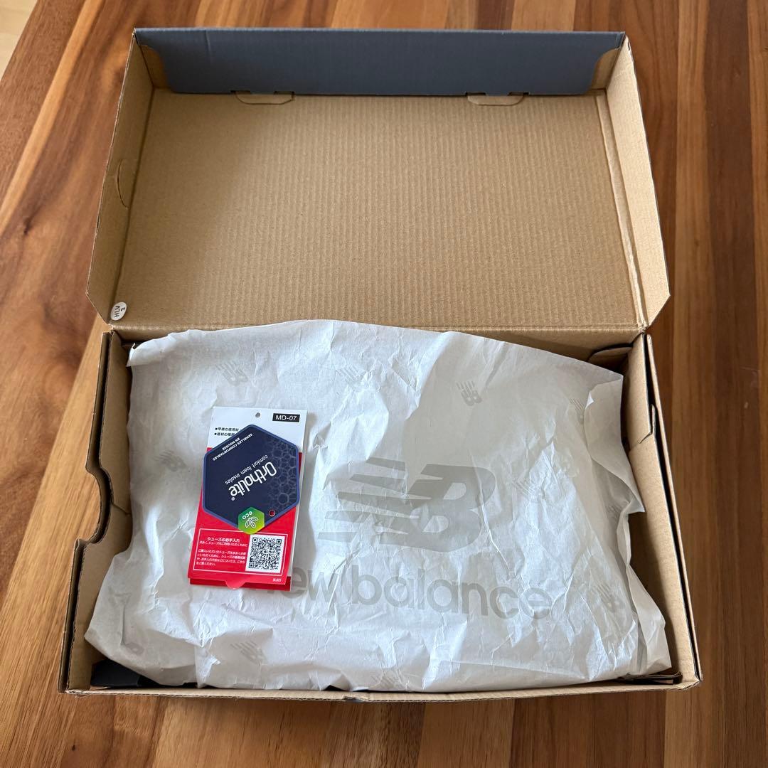 New Balance ホワイトスニーカー BB550 WWW 24.5cm D